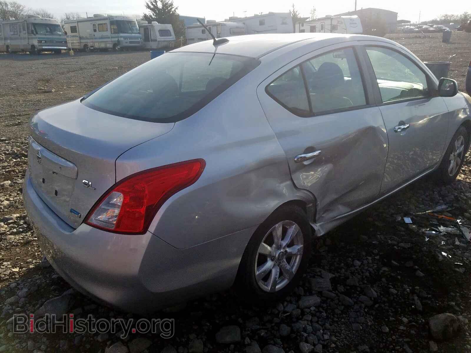 2012 NISSAN VERSA - VIN: 3N1CN7AP7CL820685 - Фото 4