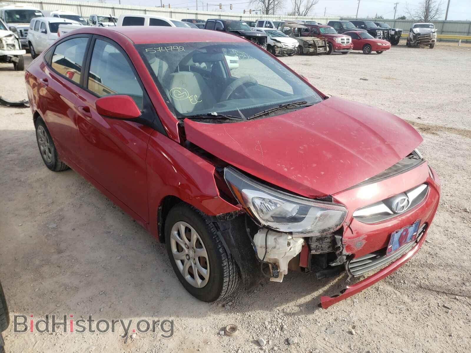 Фотография KMHCT4AE2DU574972 - HYUNDAI ACCENT 2013