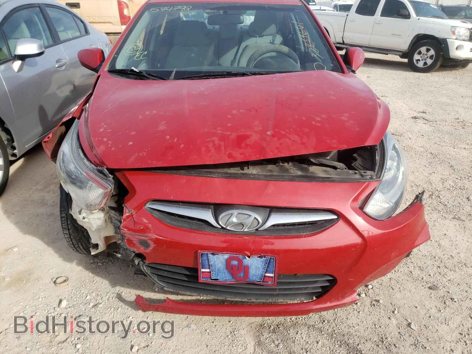 2013 HYUNDAI ACCENT - VIN: KMHCT4AE2DU574972 - Фото 9