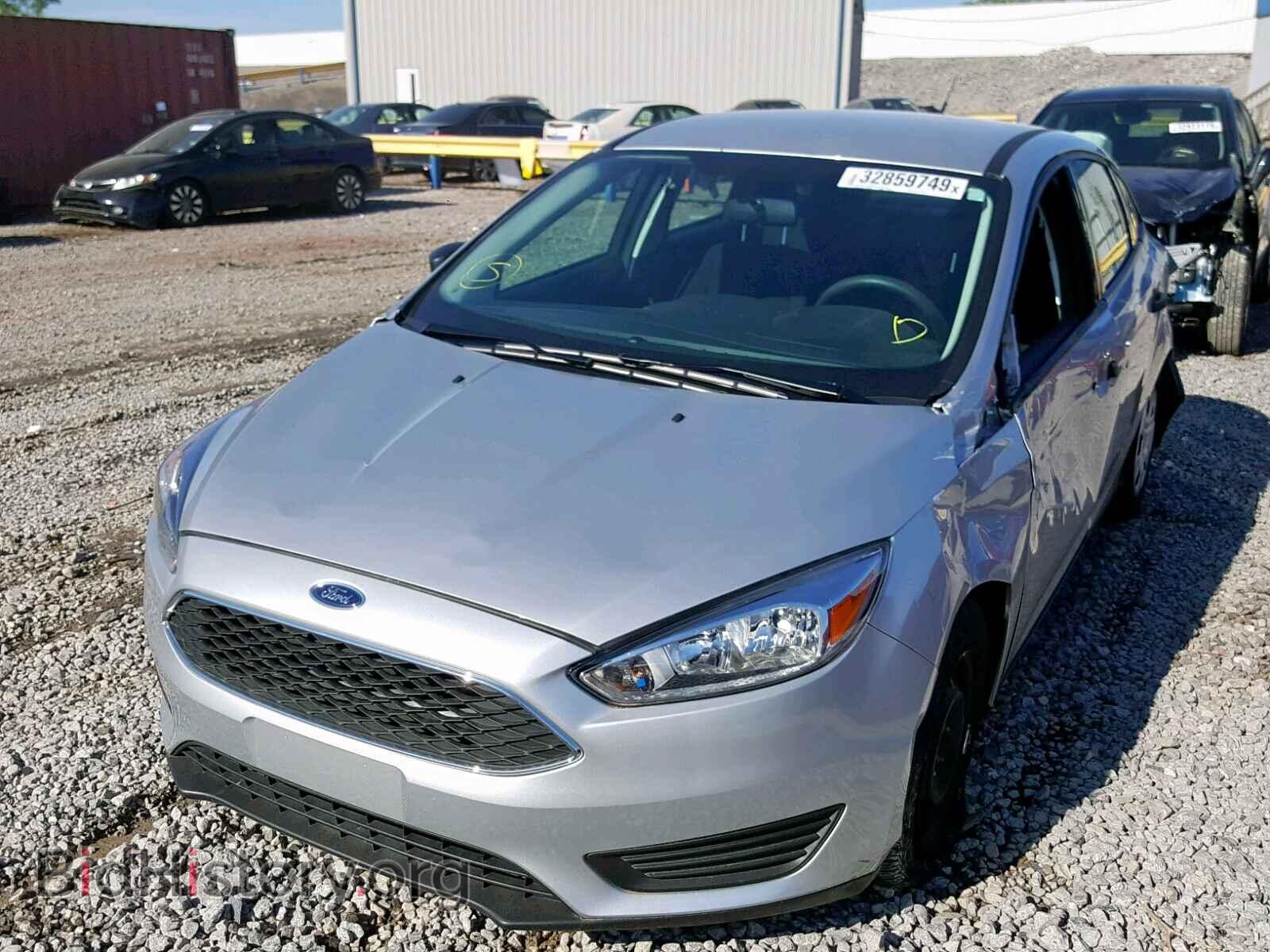 2017 FORD FOCUS - VIN: 1FADP3E26HL336339 - Фото 2