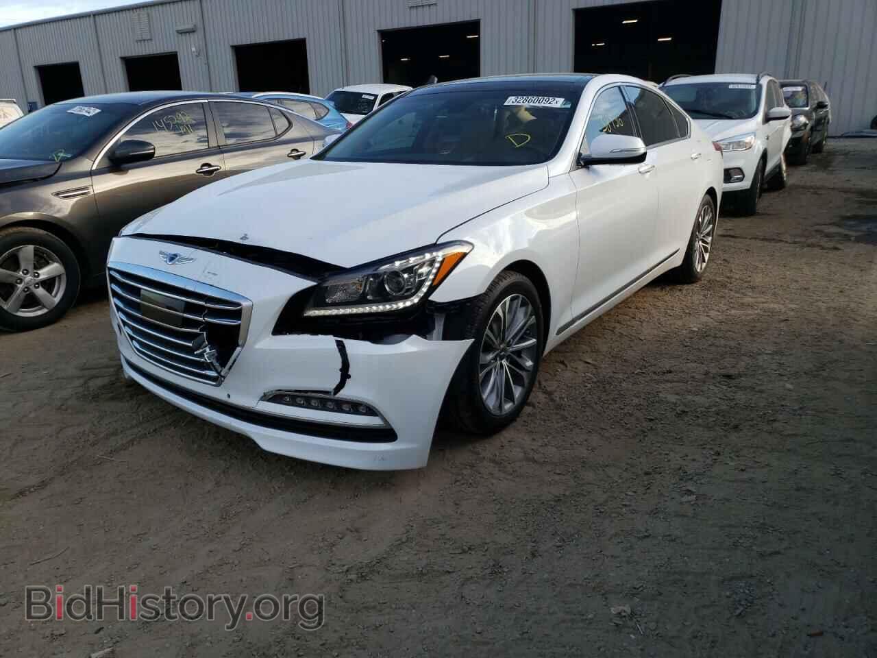 2017 GENESIS G80 - VIN: KMHGN4JEXHU188933 - Фото 2