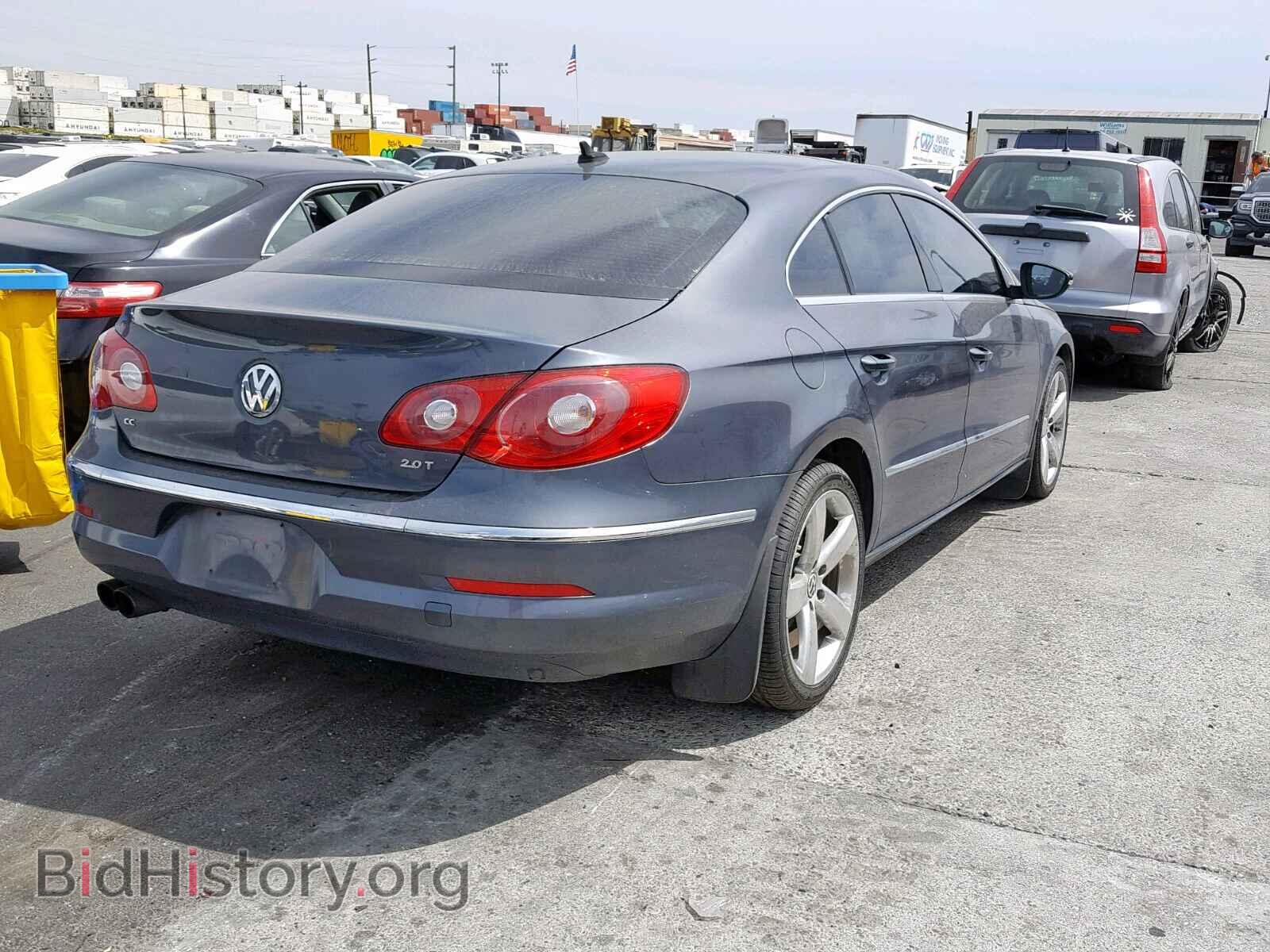 2012 VOLKSWAGEN CC - VIN: WVWHP7AN2CE513341 - Фото 4
