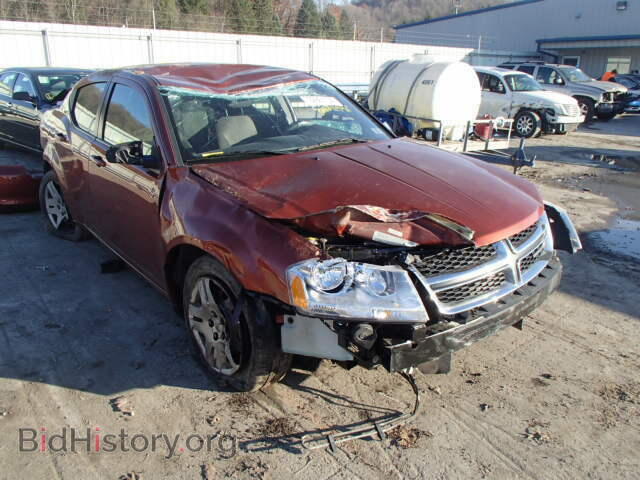 Фотография 1C3CDZAB7CN252779 - DODGE AVENGER 2012