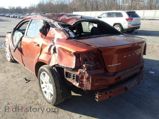 2012 DODGE AVENGER - VIN: 1C3CDZAB7CN252779 - Фото 3