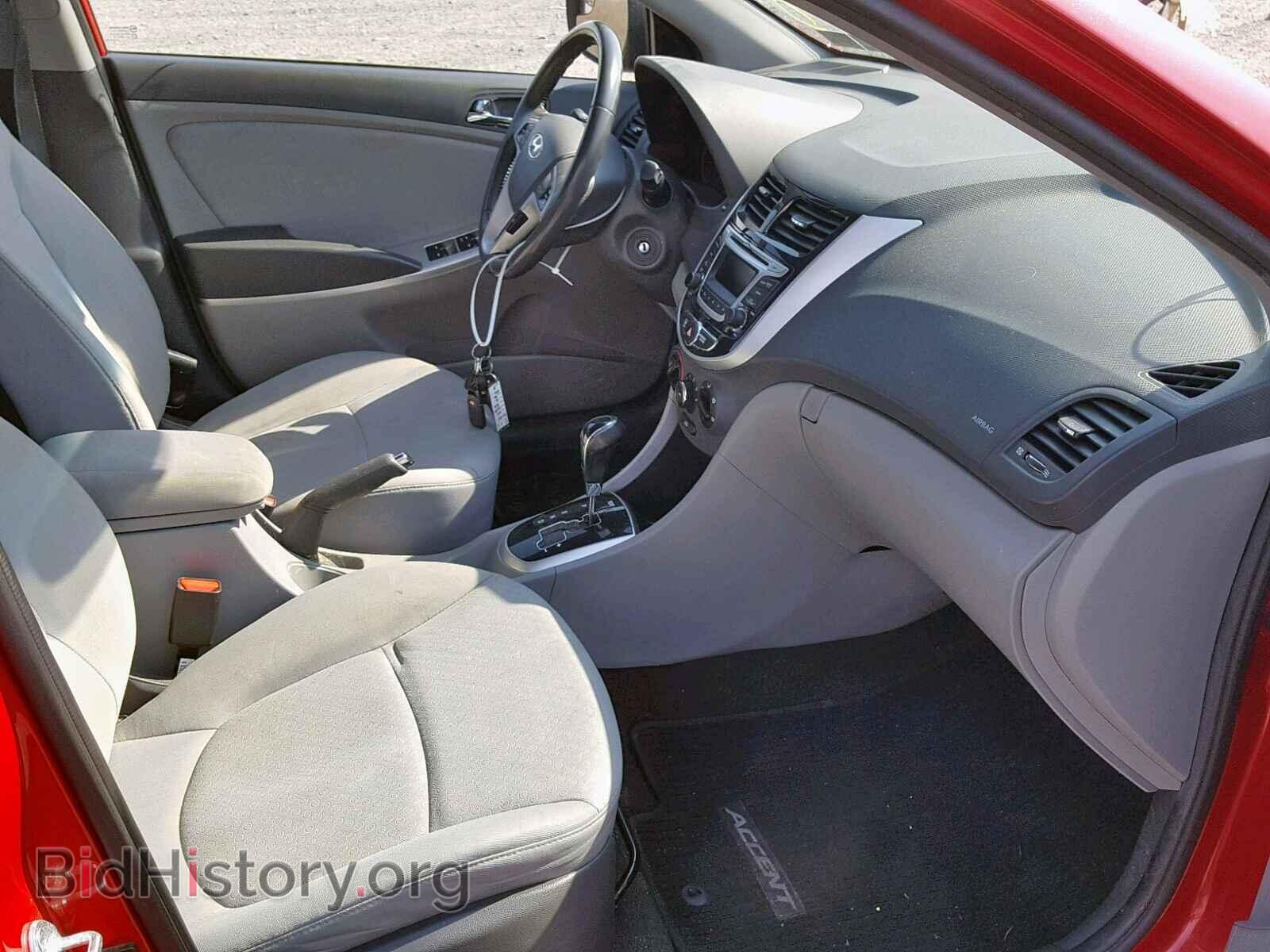 2014 HYUNDAI ACCENT - VIN: KMHCU5AE7EU142513 - Фото 5
