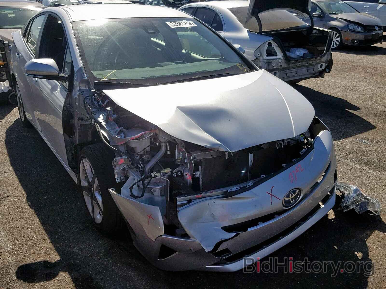 Photo JTDKARFU4J3065549 - TOYOTA PRIUS 2018