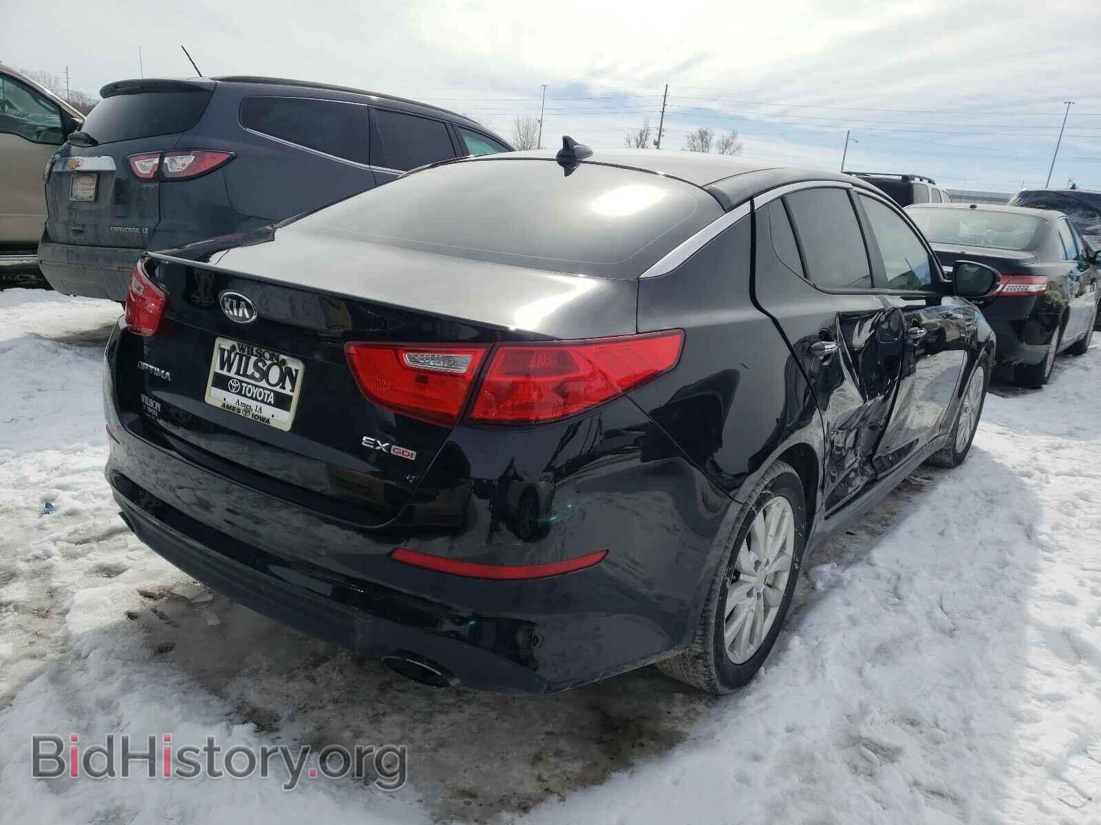 2015 KIA OPTIMA - VIN: 5XXGN4A77FG455017 - Фото 4