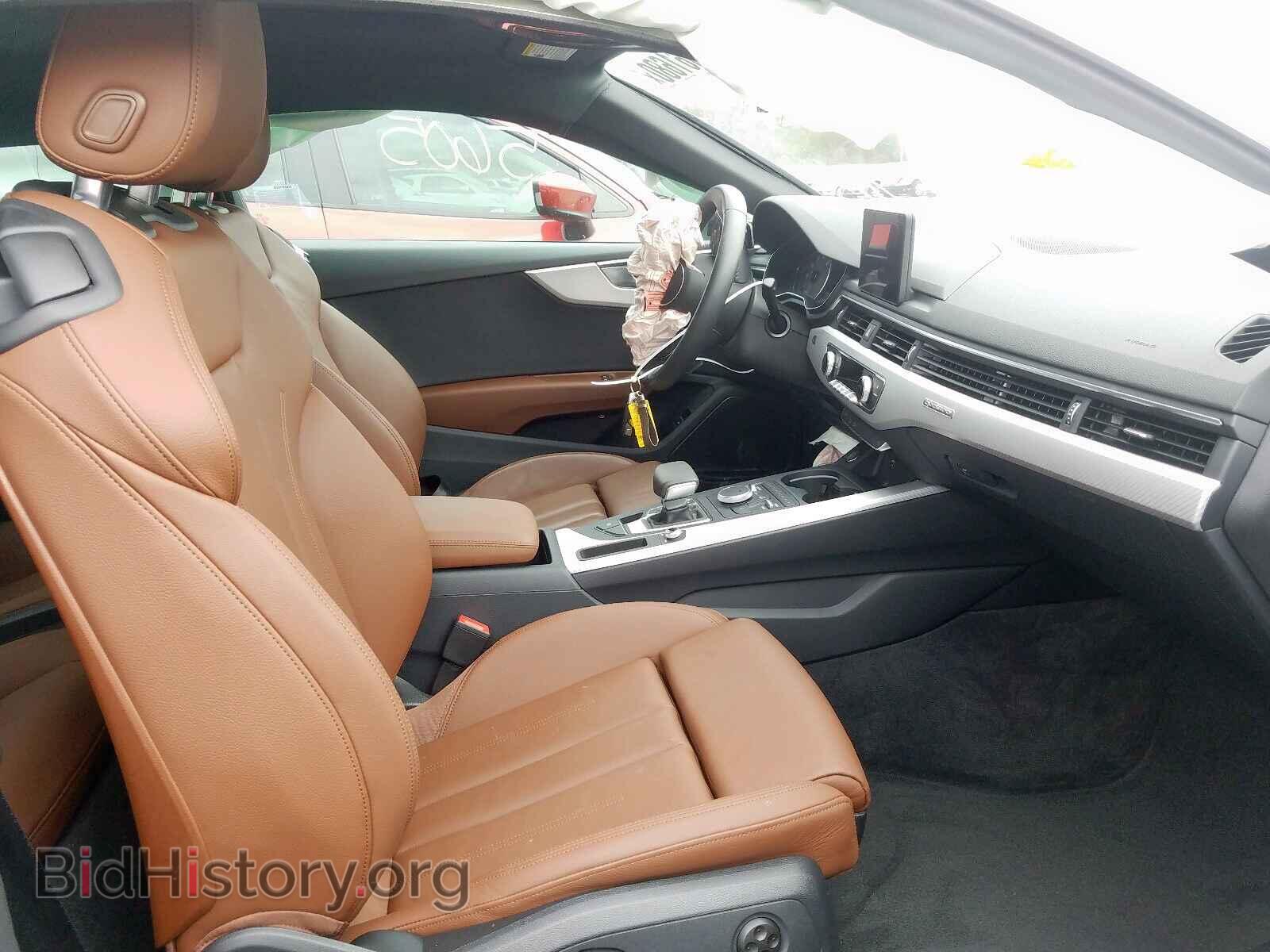 2019 AUDI A5 - VIN: WAUSNAF54KA062160 - Фото 5