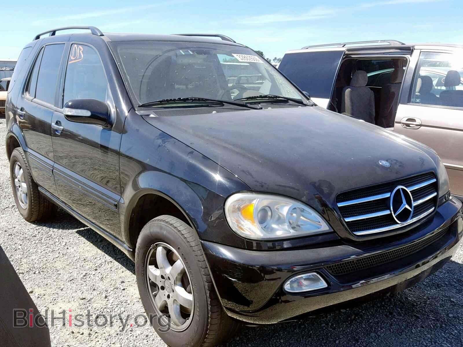 Photo 4JGAB75E83A389105 - MERCEDES-BENZ ML 500 2003