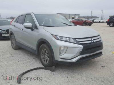 2019 Mitsubishi ECLIPSE Eclipse CR, silver — VIN JA4AS3AA6KZ015327, Copart