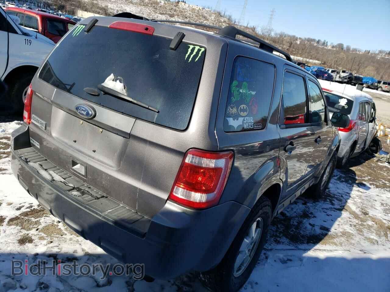 2011 FORD ESCAPE - VIN: 1FMCU0D7XBKC28051 - Фото 4