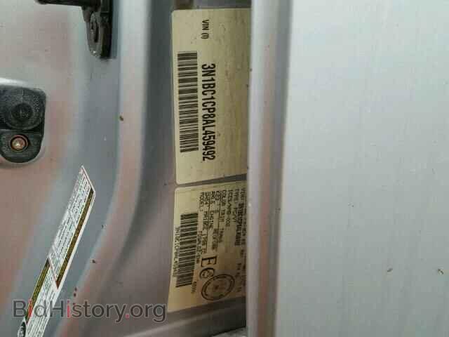 2010 NISSAN VERSA - VIN: 3N1BC1CP8AL459492 - Фото 10