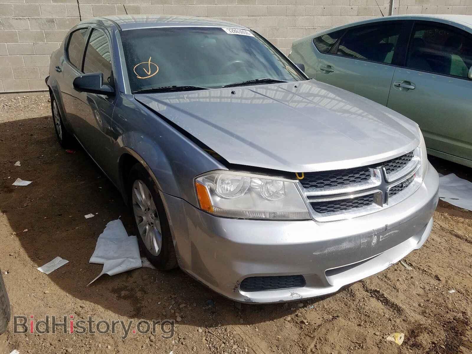 Photo 1C3CDZAB8EN127051 - DODGE AVENGER 2014