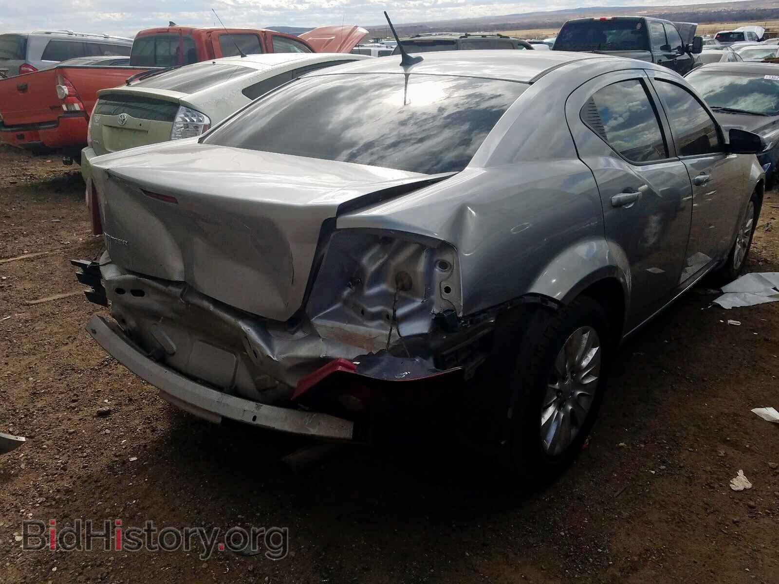 2014 DODGE AVENGER - VIN: 1C3CDZAB8EN127051 - Фото 4