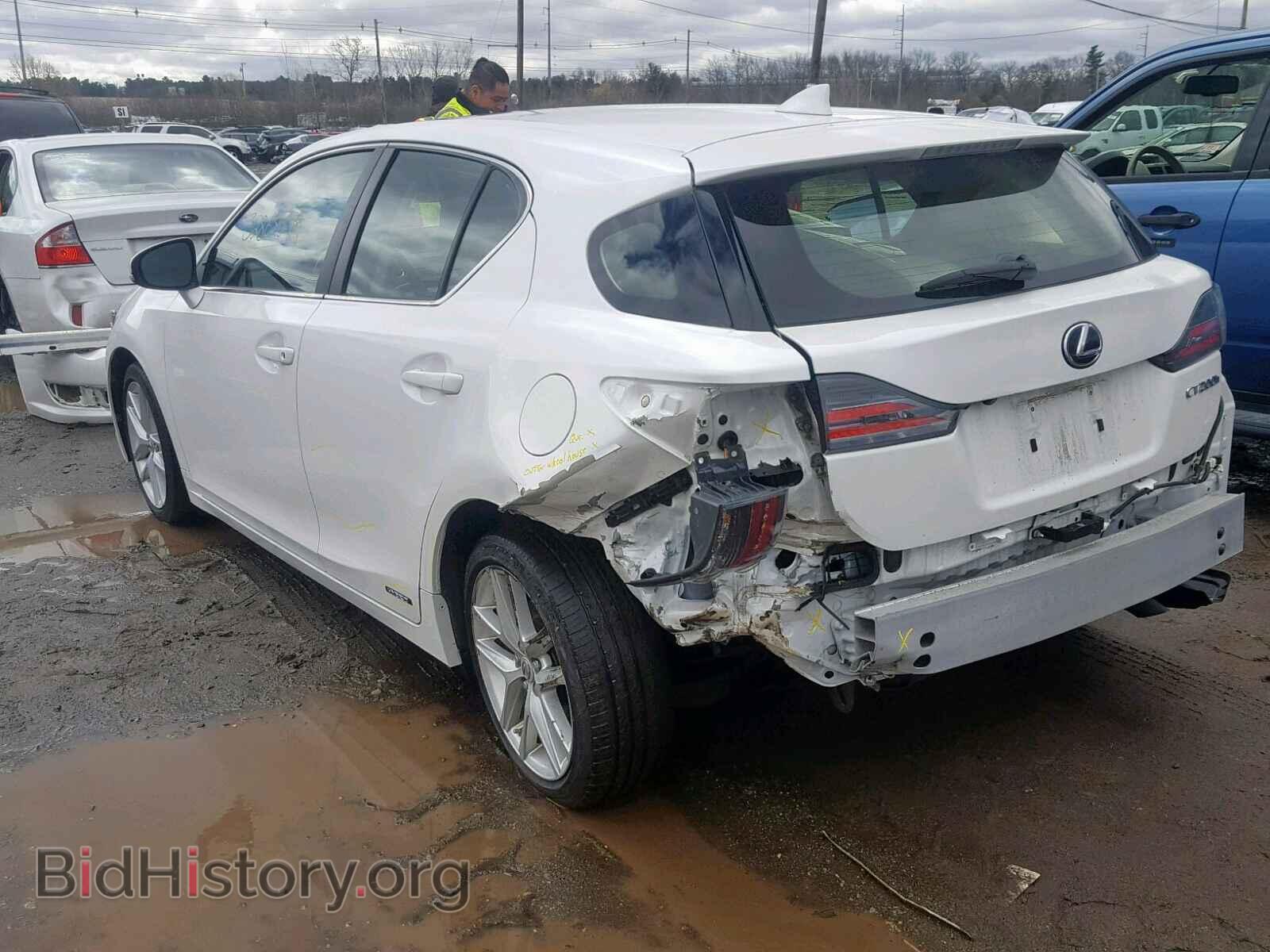 2014 LEXUS CT 200 - VIN: JTHKD5BH1E2193492 - Фото 3