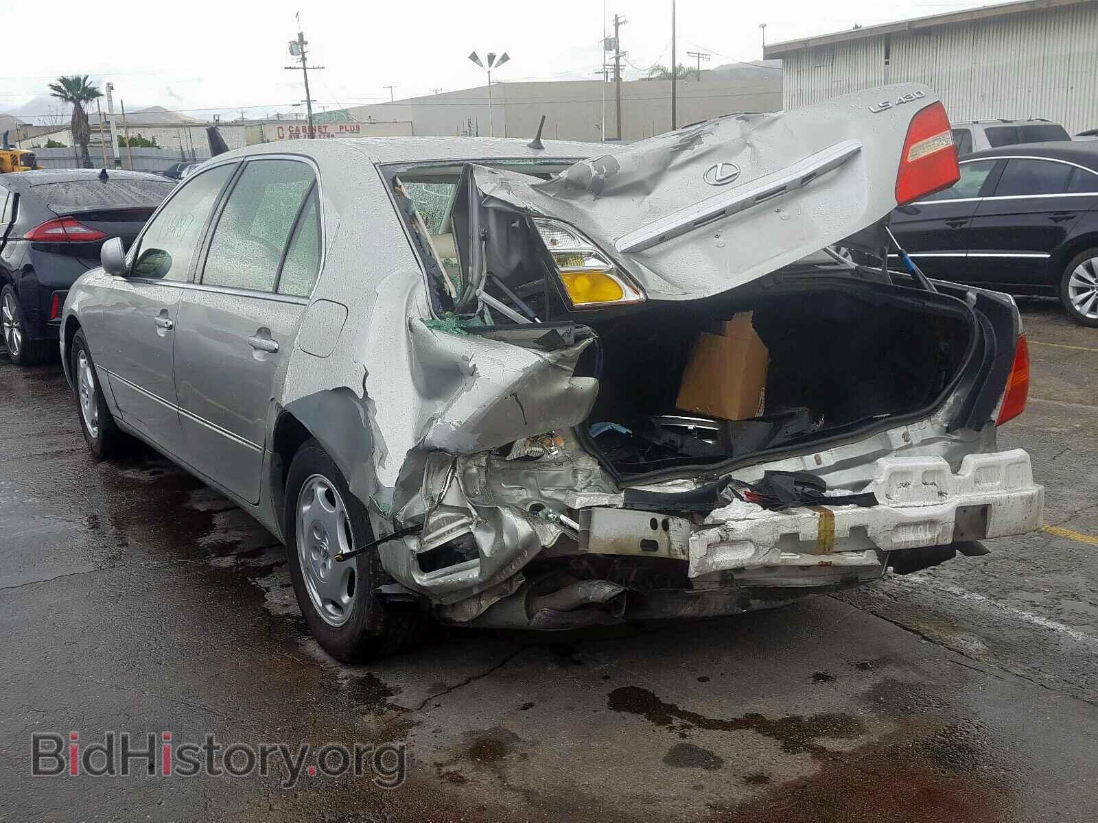 2001 LEXUS LS430 - VIN: JTHBN30F310043389 - Фото 3