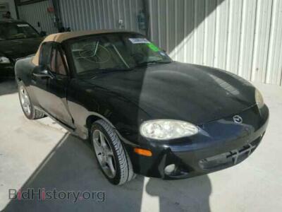 2001 Mazda MIATA Miata/LS, черный — VIN JM1NB353110207180, Copart