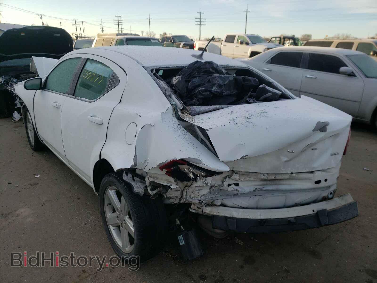 2013 DODGE AVENGER - VIN: 1C3CDZCBXDN662362 - Фото 3
