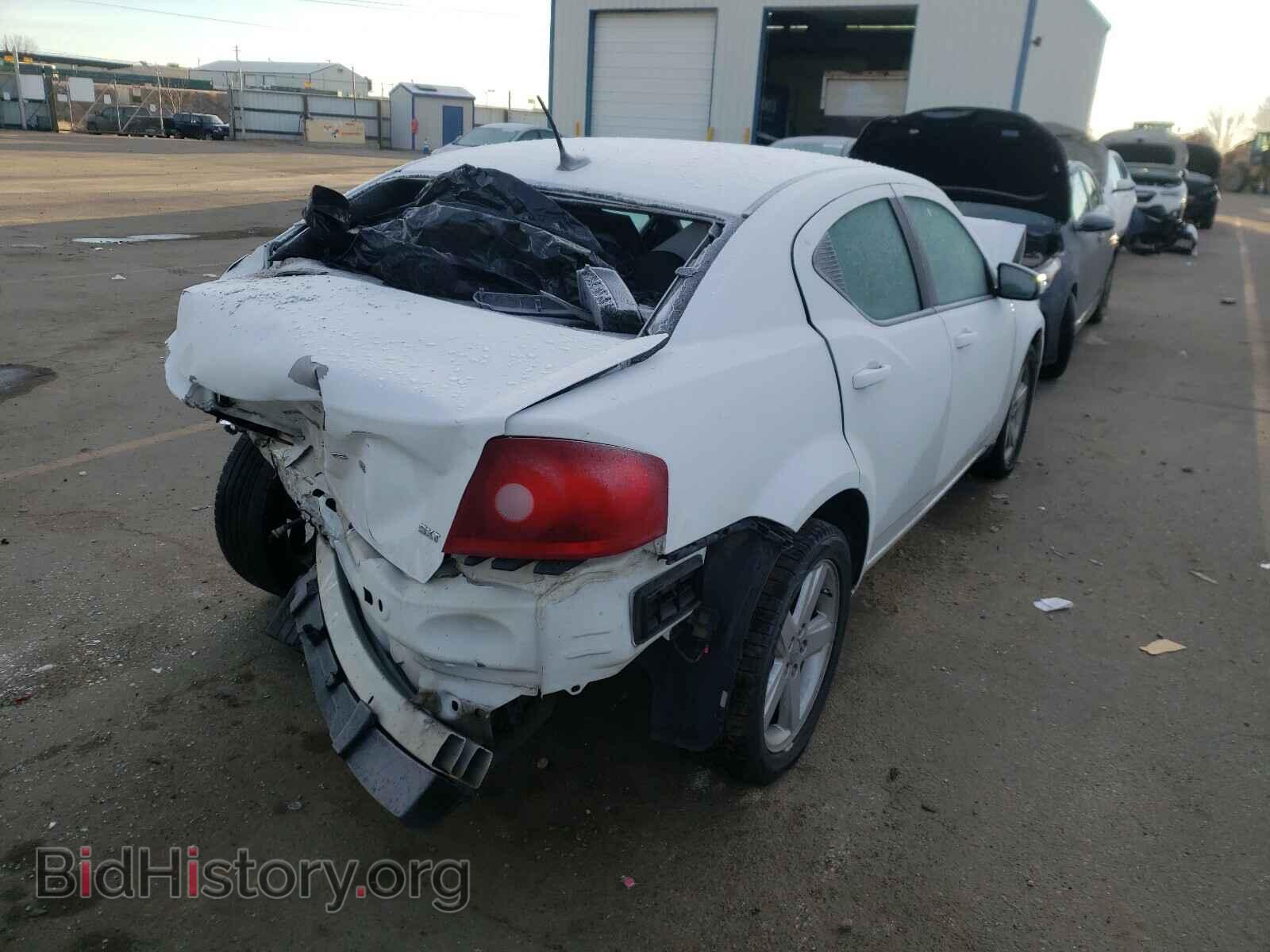 2013 DODGE AVENGER - VIN: 1C3CDZCBXDN662362 - Фото 4