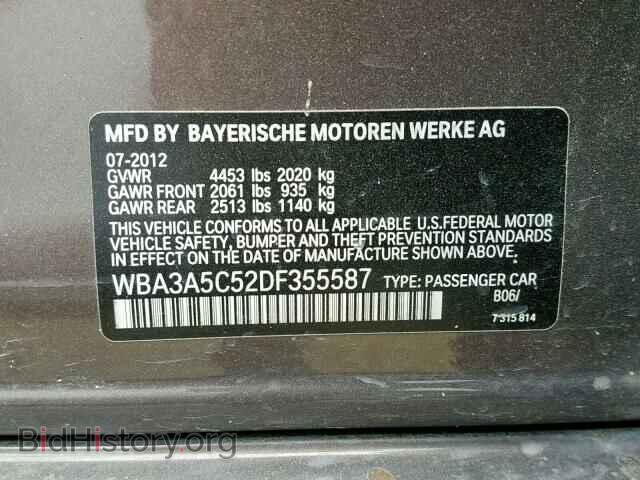 2013 BMW 328 I - VIN: WBA3A5C52DF355587 - Фото 10