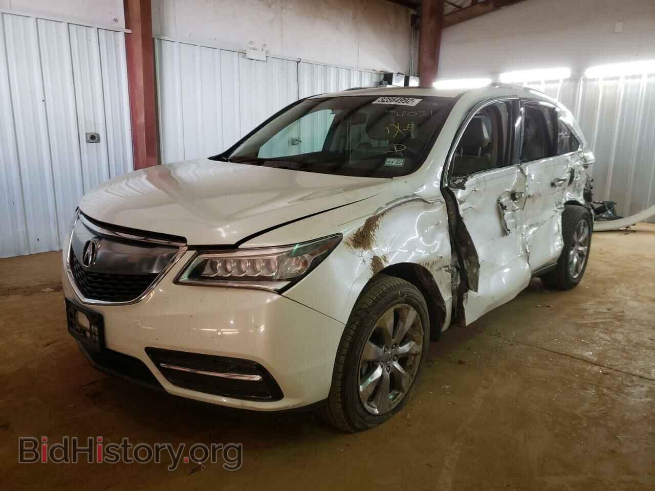 2015 ACURA MDX - VIN: 5FRYD3H88FB014031 - Фото 2