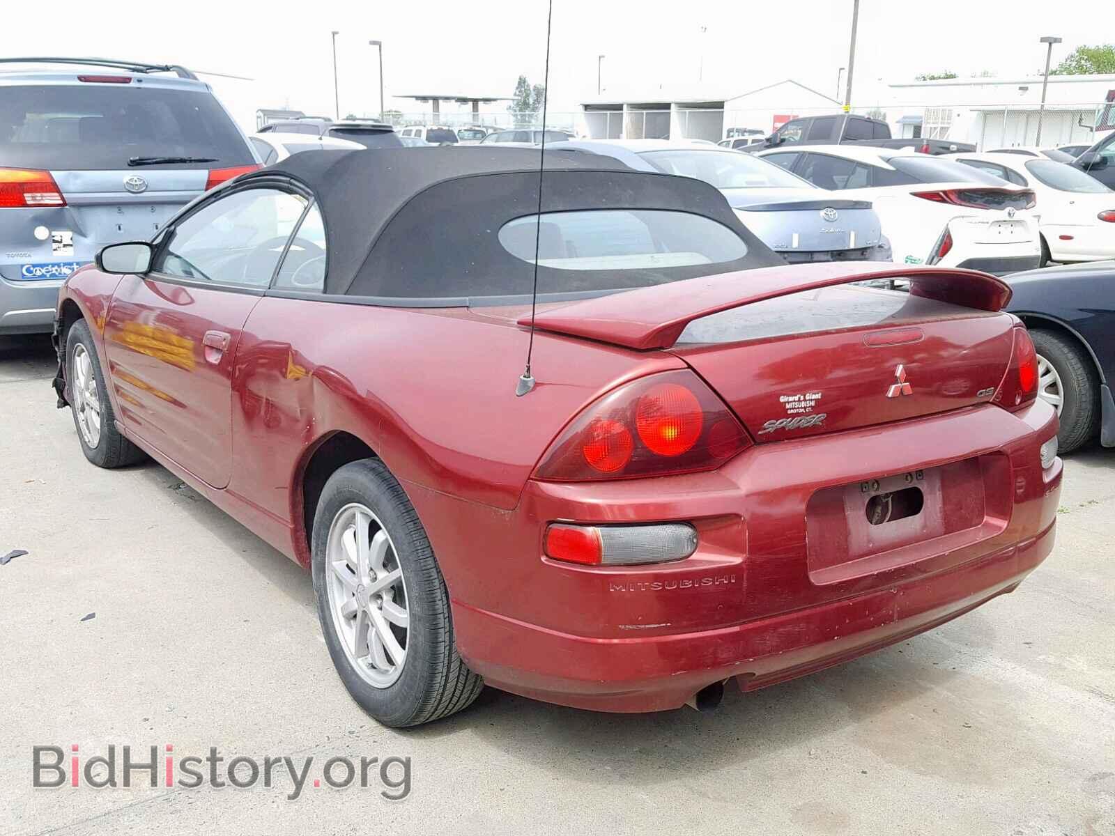 2001 MITSUBISHI ECLIPSE - VIN: 4A3AE45G81E214903 - Фото 3