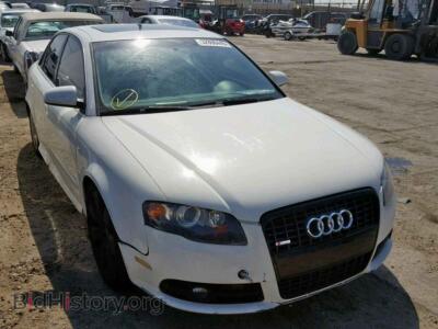 2006 Audi A4 A4 2.0T QU, белый — VIN WAUDF78E66A188547, Copart