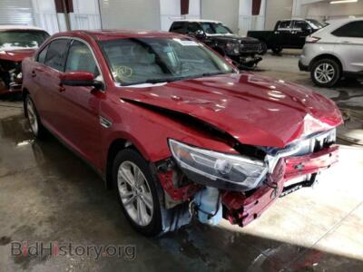 2015 Ford TAURUS Taurus SEL, красный — VIN 1FAHP2E87FG138875, Copart
