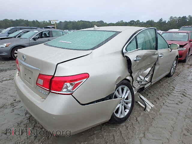 2011 LEXUS ES350 - VIN: JTHBK1EG7B2465069 - Фото 4