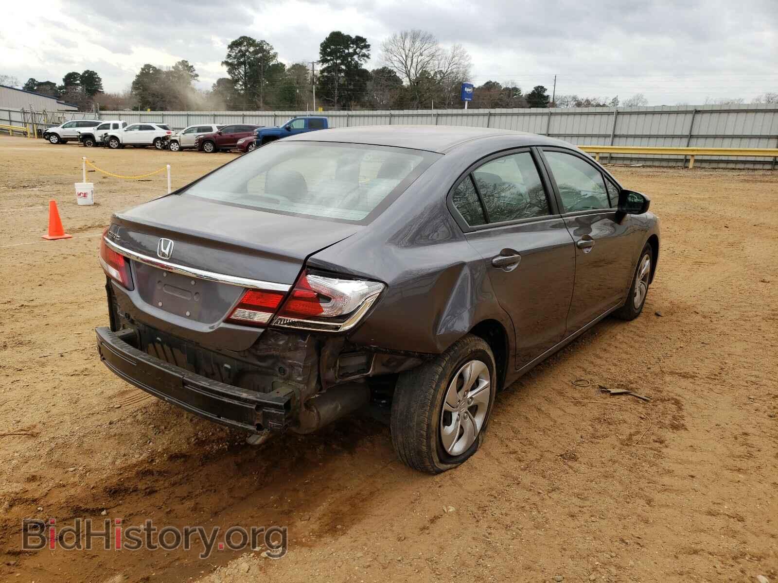 2014 HONDA CIVIC - VIN: 2HGFB2F51EH531389 - Фото 4