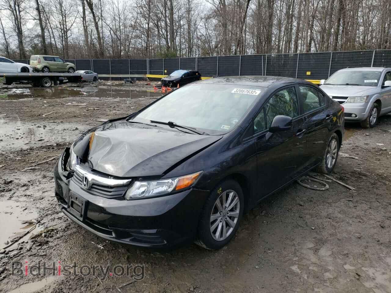 2012 HONDA CIVIC - VIN: 19XFB2F97CE337721 - Фото 2