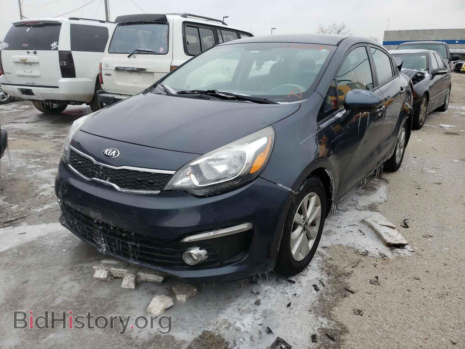 2016 KIA RIO - VIN: KNADN4A33G6642929 - Фото 2