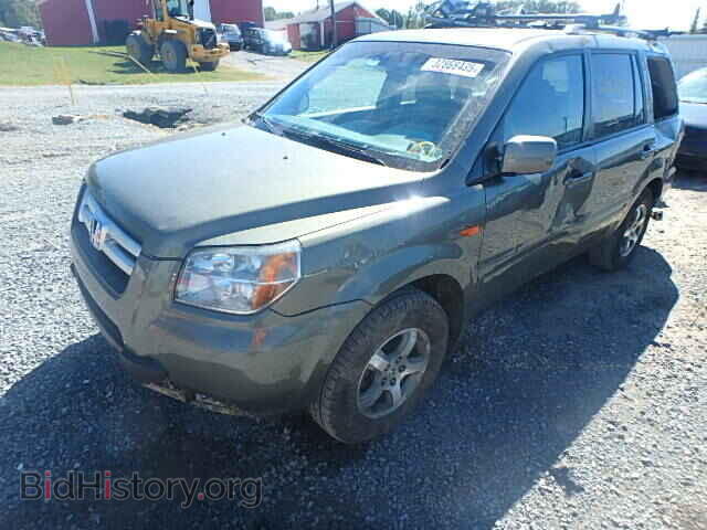 2007 HONDA PILOT - VIN: 2HKYF18587H504929 - Фото 2