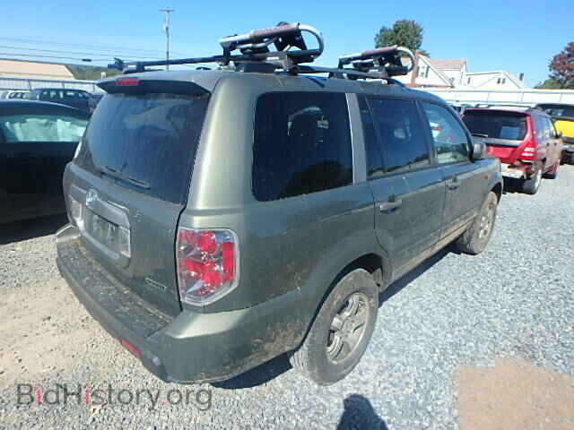 2007 HONDA PILOT - VIN: 2HKYF18587H504929 - Фото 4