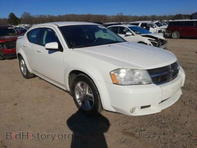 2010 Dodge AVENGER Avenger R/, white — VIN 1B3CC5FB4AN142304, Copart