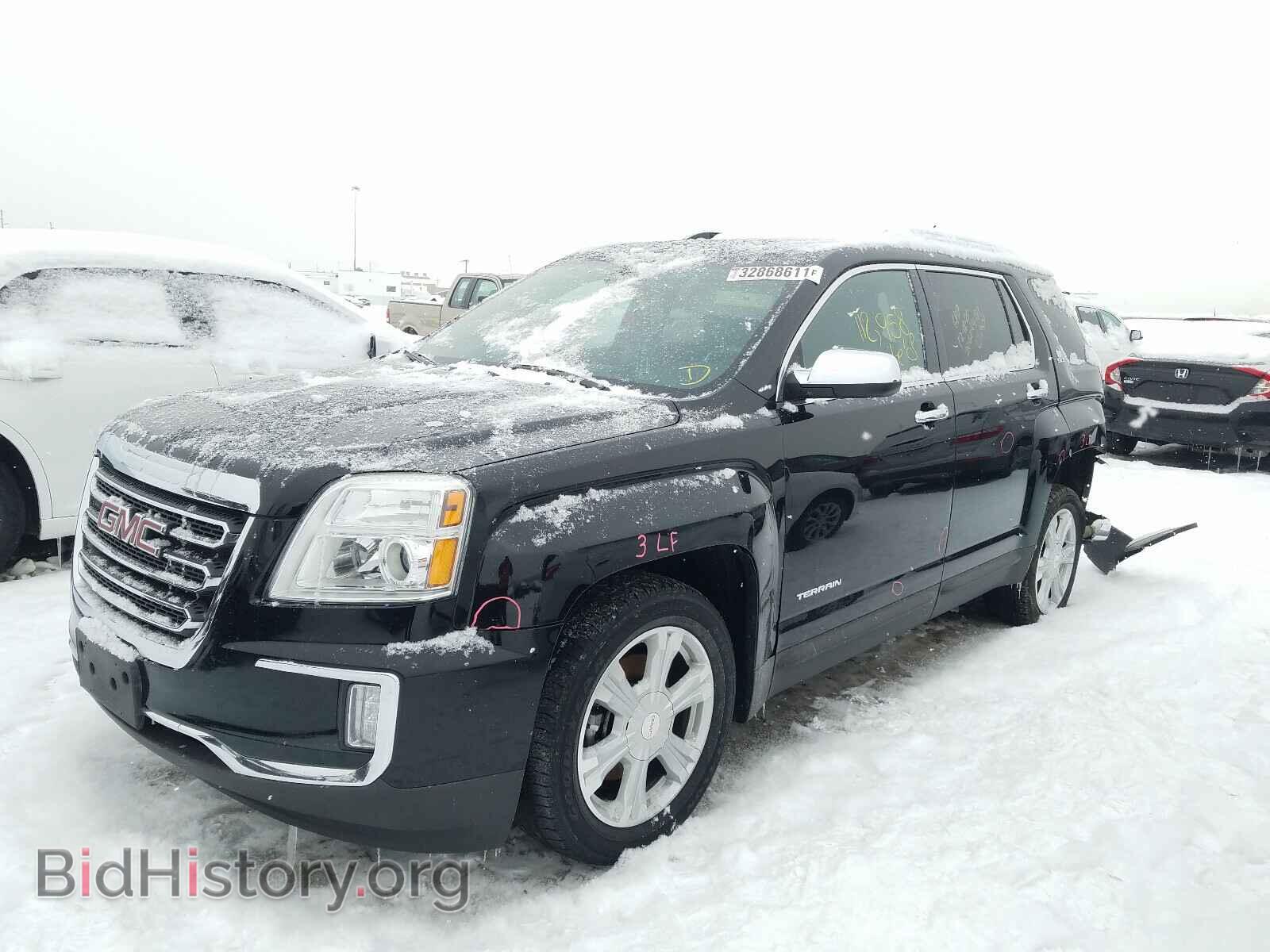 2016 GMC TERRAIN - VIN: 2GKFLPE31G6162769 - Фото 2