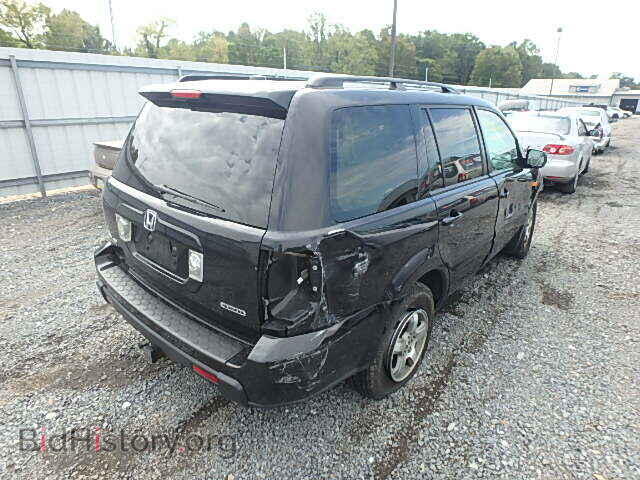 2006 HONDA PILOT - VIN: 2HKYF186X6H540743 - Фото 4