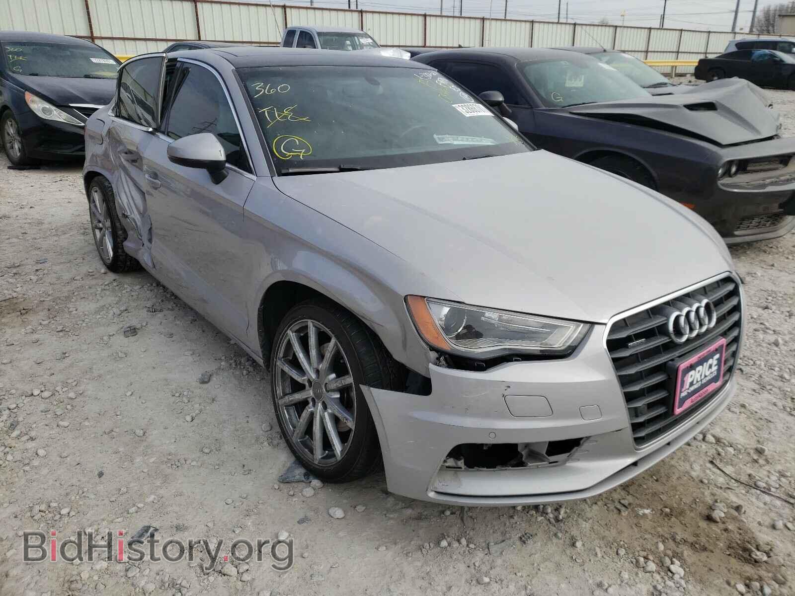 Фотография WAUEFGFF9F1054552 - AUDI A3 2015