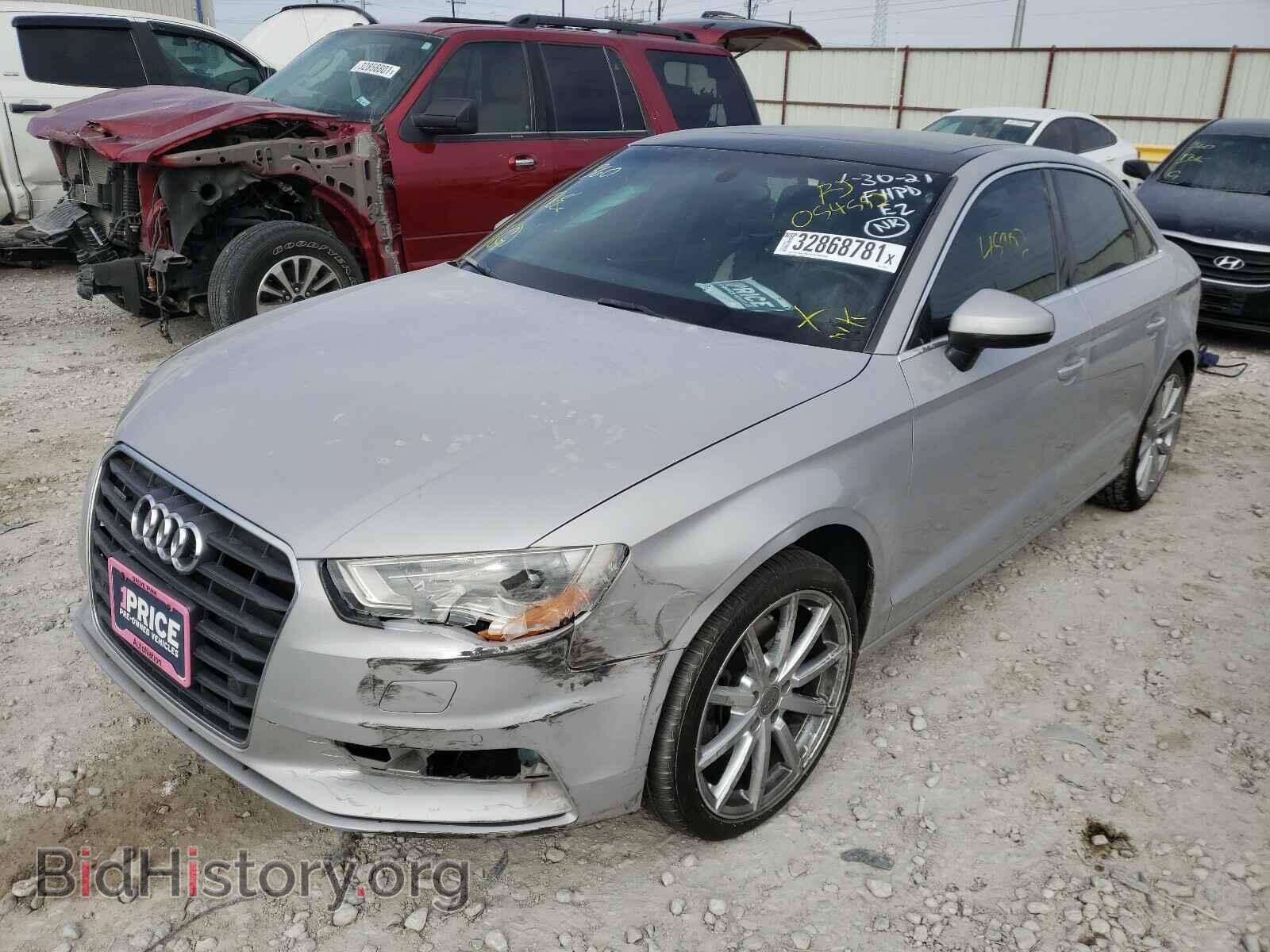 2015 AUDI A3 - VIN: WAUEFGFF9F1054552 - Фото 2