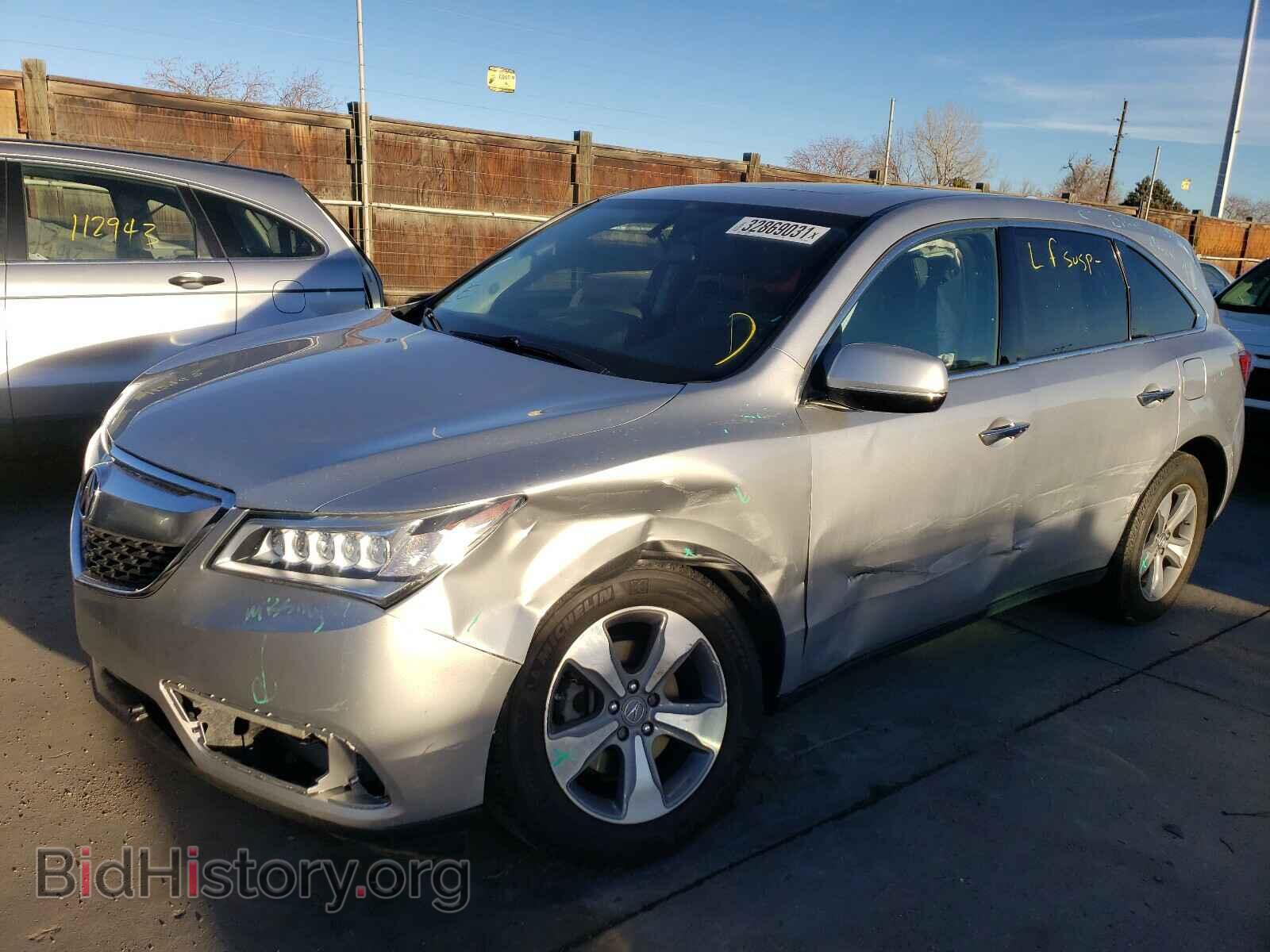 2015 ACURA MDX - VIN: 5FRYD4H25FB008351 - Фото 2