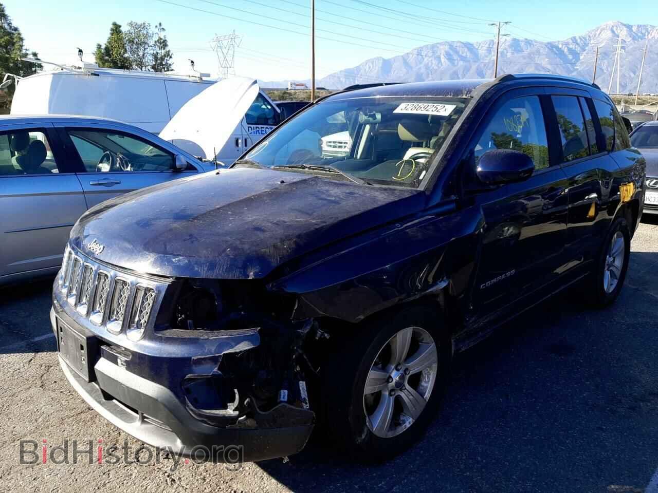 2014 JEEP COMPASS - VIN: 1C4NJDEB7ED845626 - Фото 2
