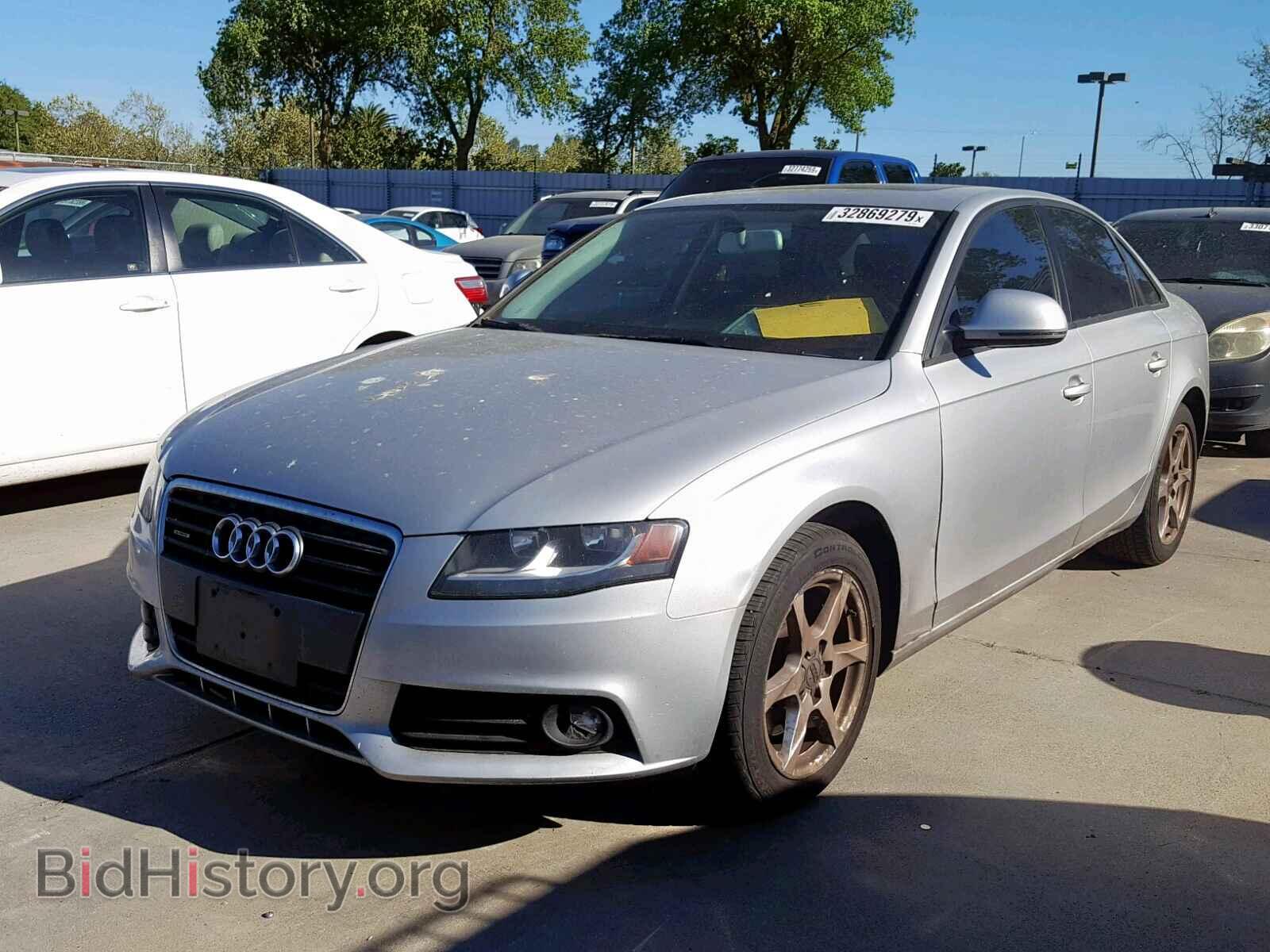 2009 AUDI A4 - VIN: WAULF78K49A124318 - Фото 2