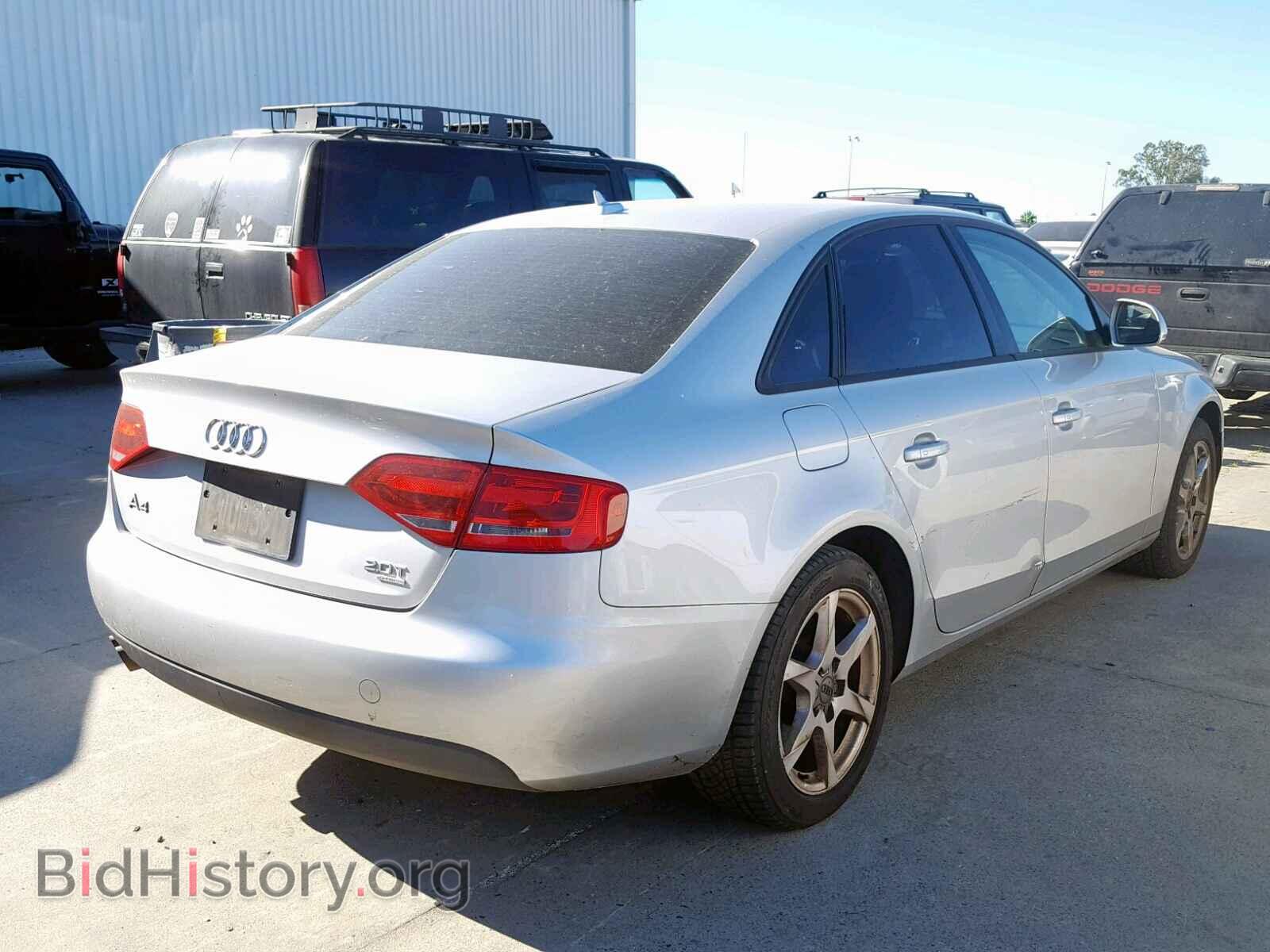 2009 AUDI A4 - VIN: WAULF78K49A124318 - Фото 4
