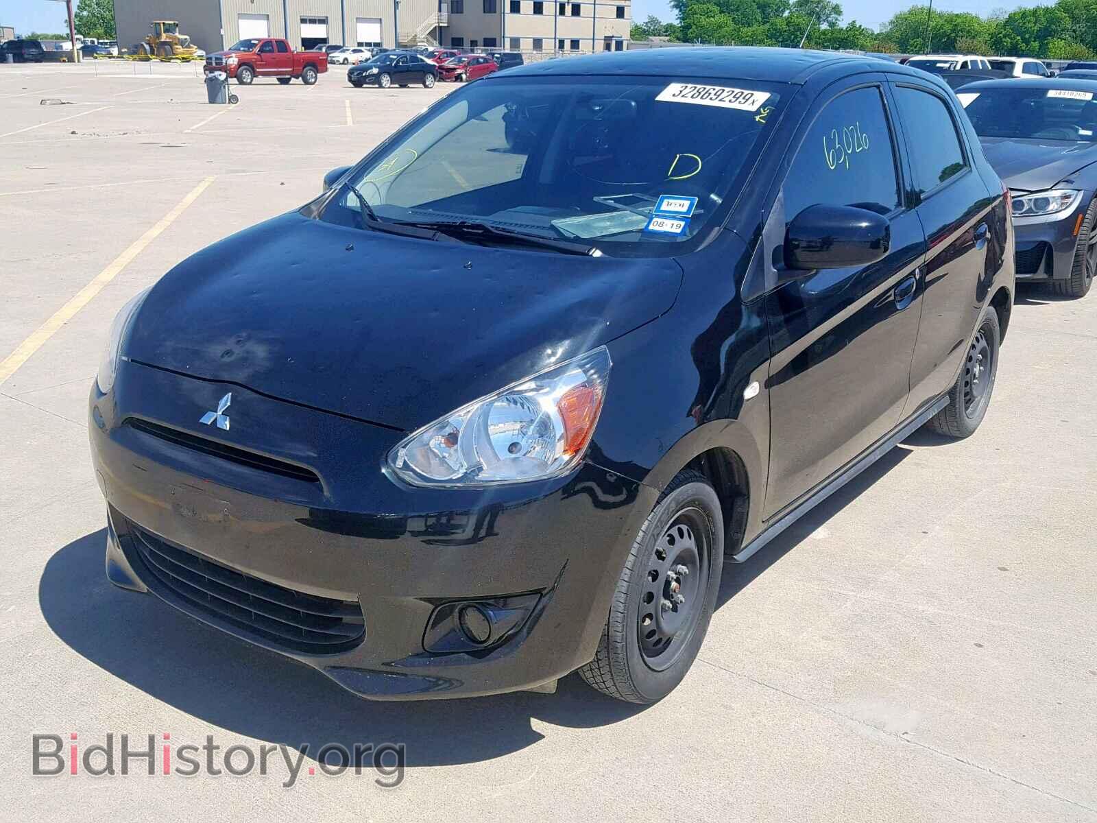 2015 MITSUBISHI MIRAGE - VIN: ML32A3HJ4FH041765 - Фото 2