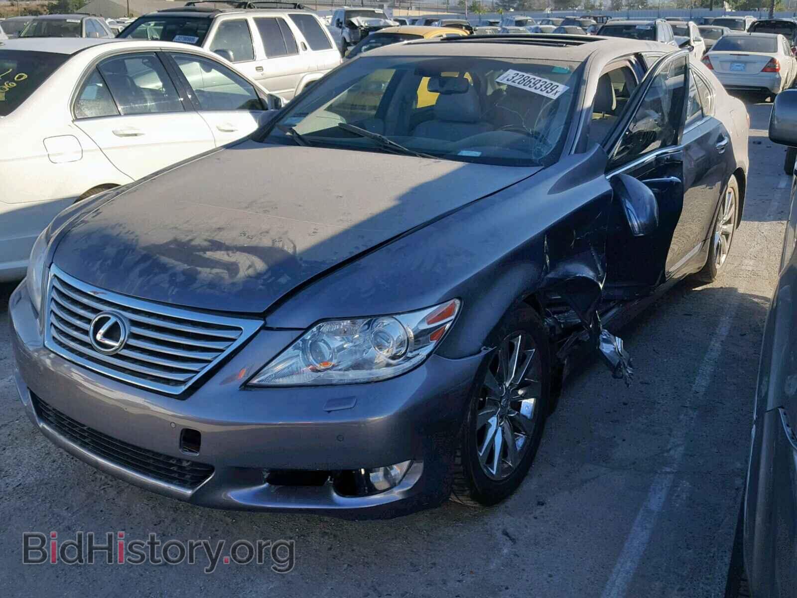 2012 LEXUS LS460 - VIN: JTHBL5EF6C5113158 - Фото 2