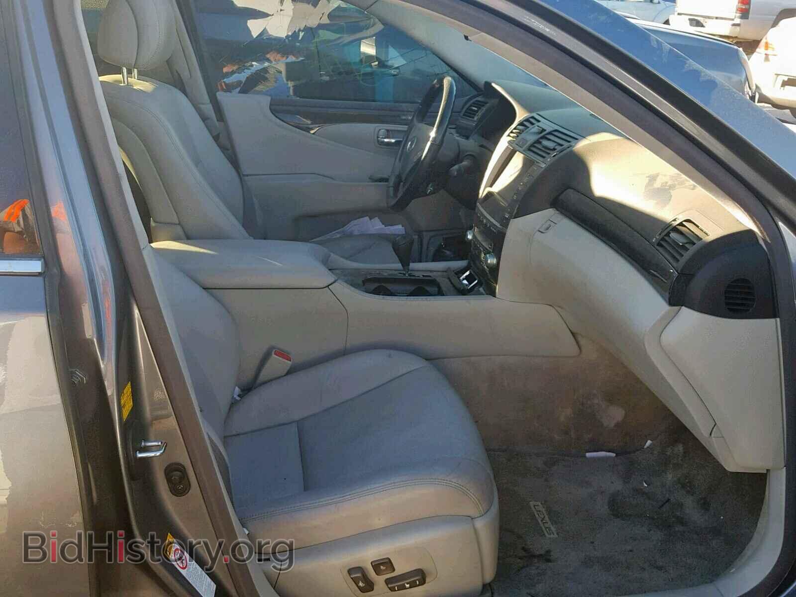 2012 LEXUS LS460 - VIN: JTHBL5EF6C5113158 - Фото 5