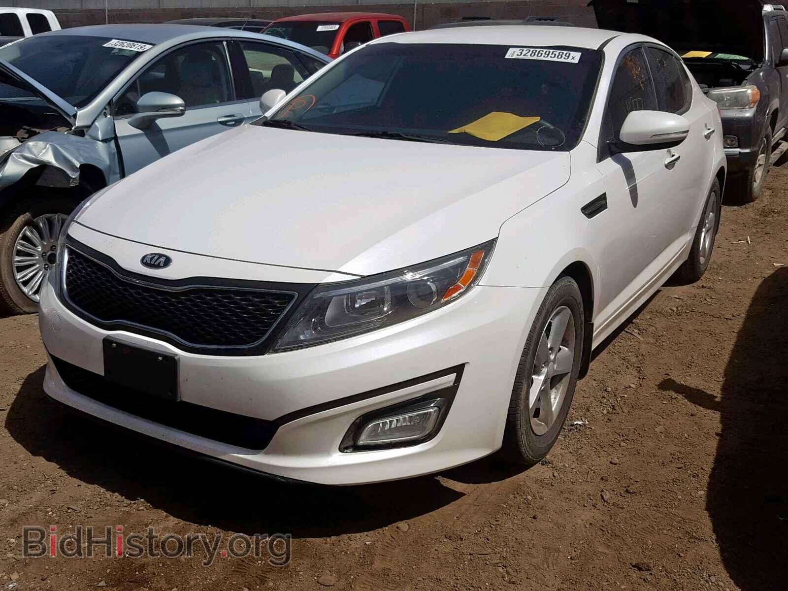 2015 KIA OPTIMA - VIN: KNAGM4A70F5631751 - Фото 2