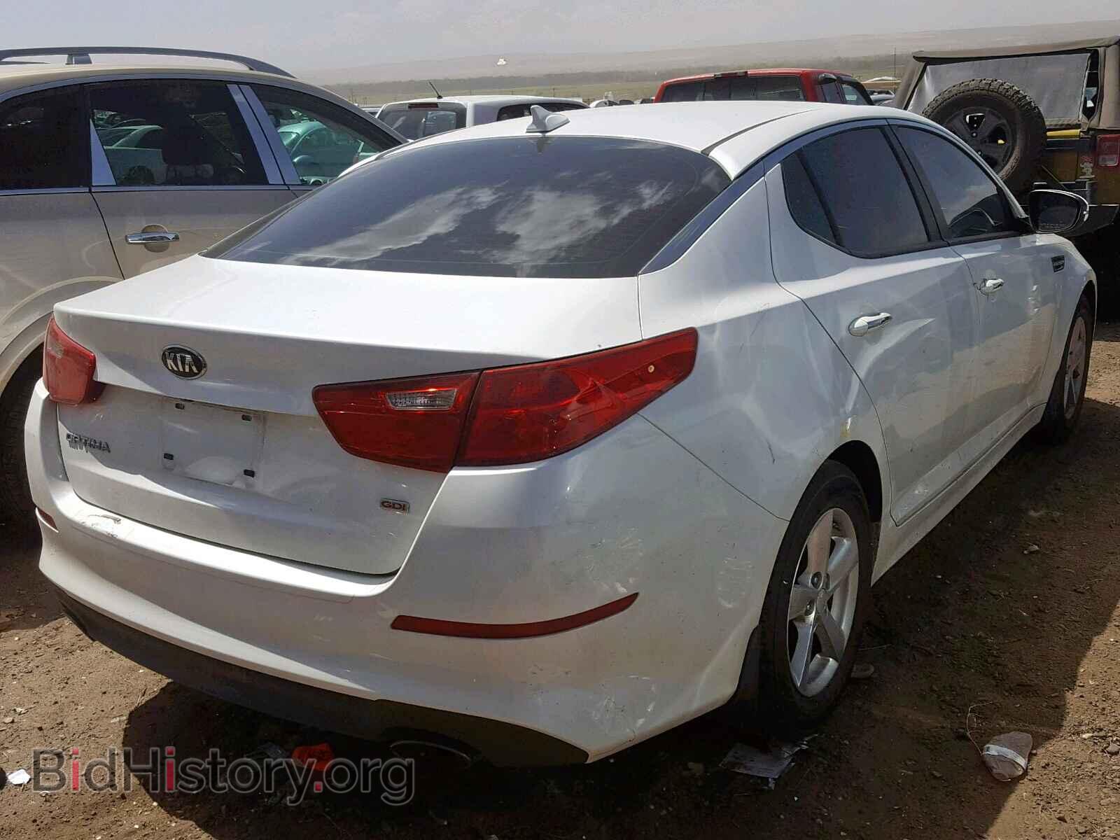2015 KIA OPTIMA - VIN: KNAGM4A70F5631751 - Фото 4