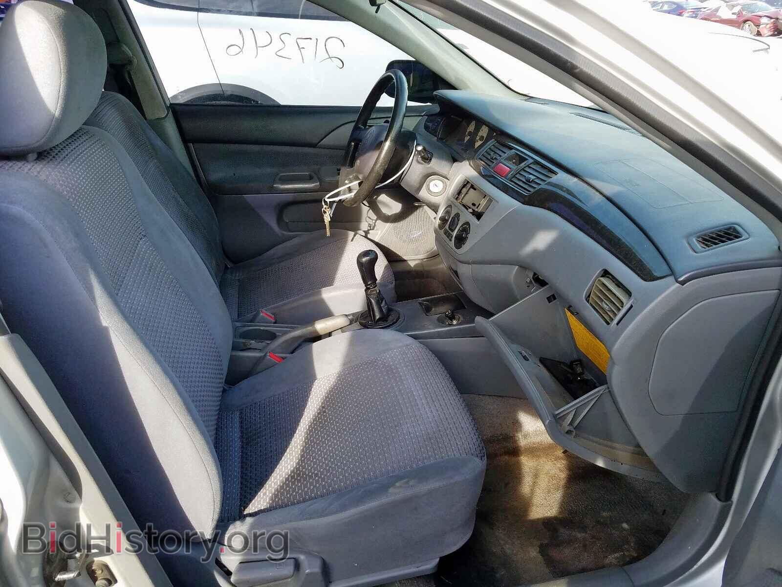 2003 MITSUBISHI LANCER - VIN: JA3AJ26E63U109512 - Фото 5