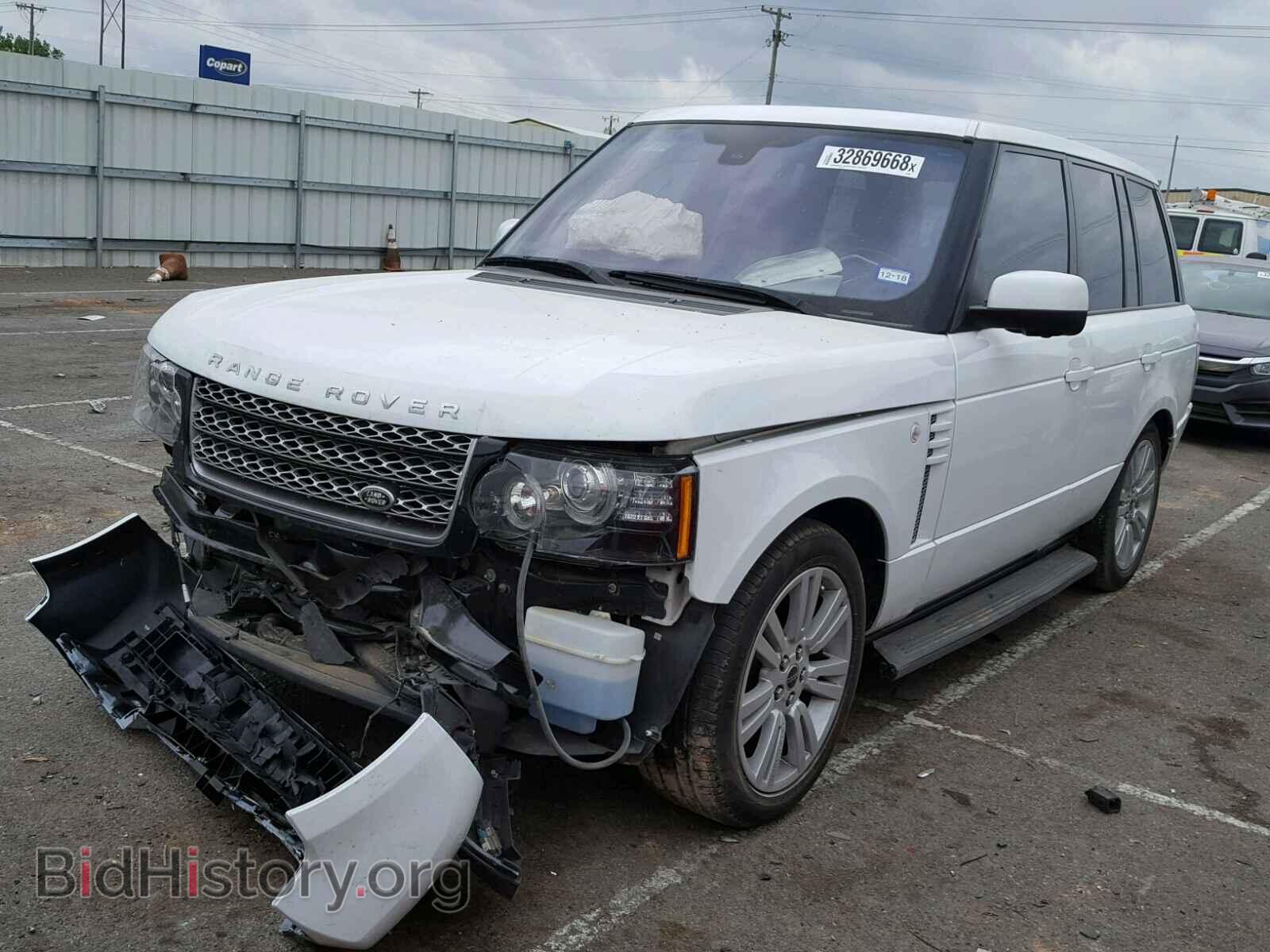 2012 LAND ROVER RANGE ROVE - VIN: SALMF1D42CA389055 - Фото 2